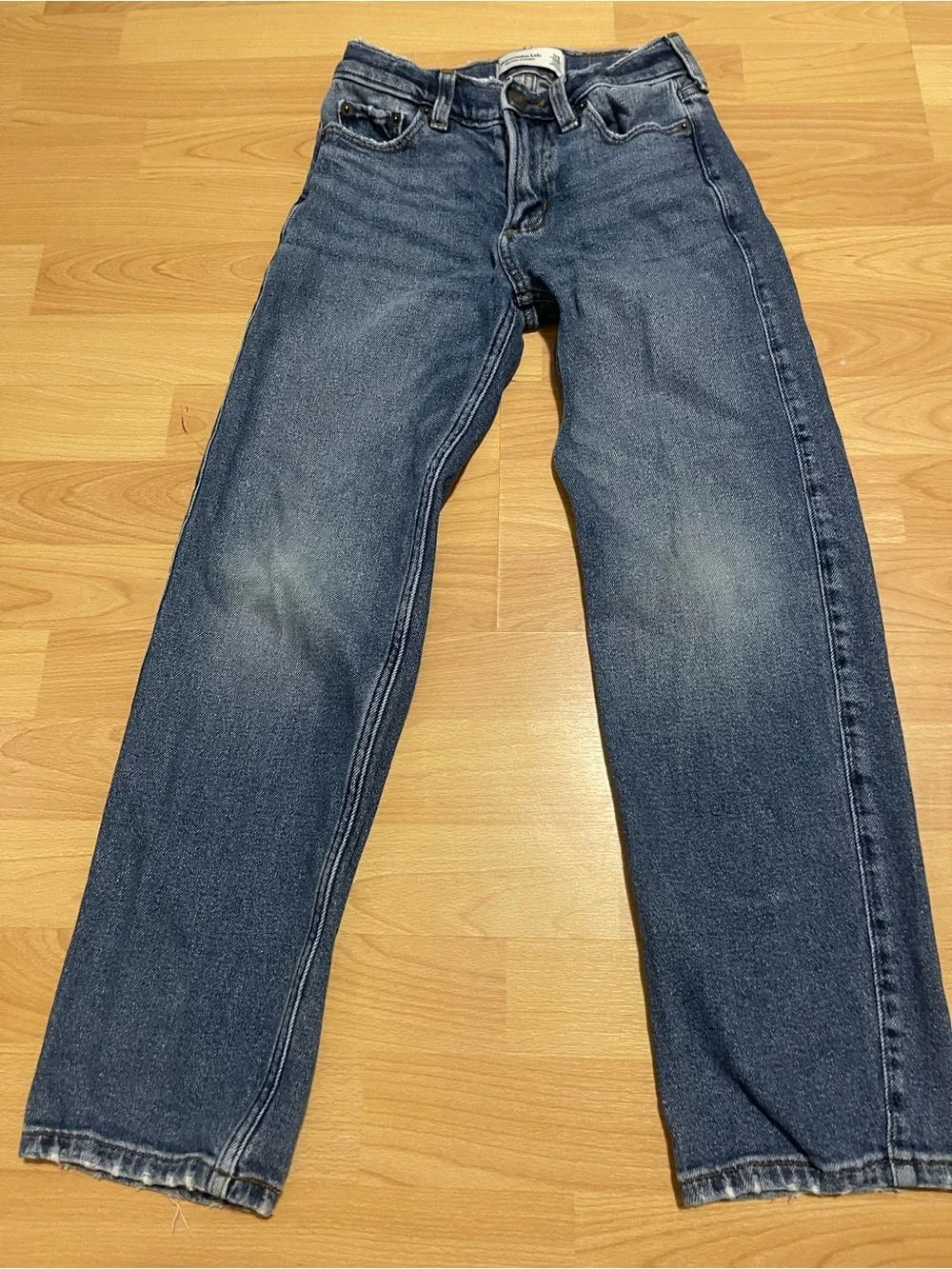 Abercrombie & Fitch Kids Classic Blue High-Rise Jeans